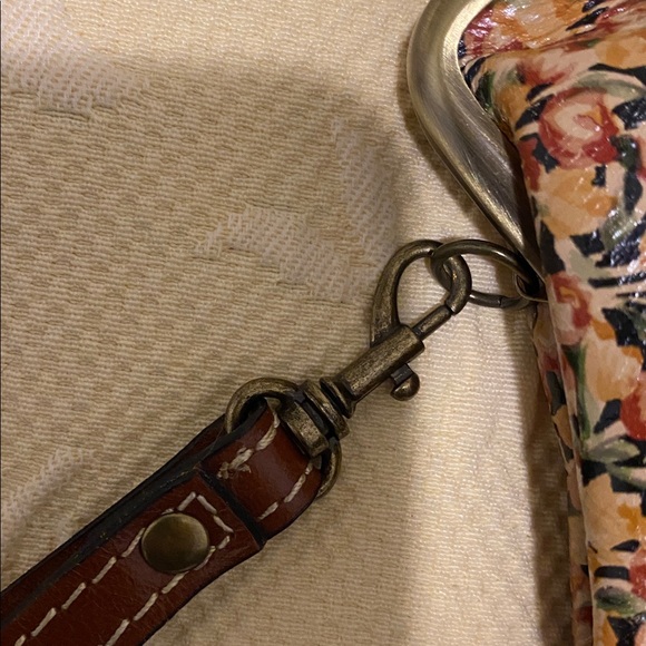 Patricia Nash Floral Print Clutch Bag, minimal wear - Picture 10 of 11